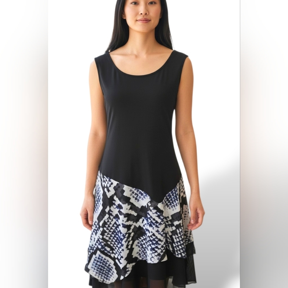 MSK drop waist dress